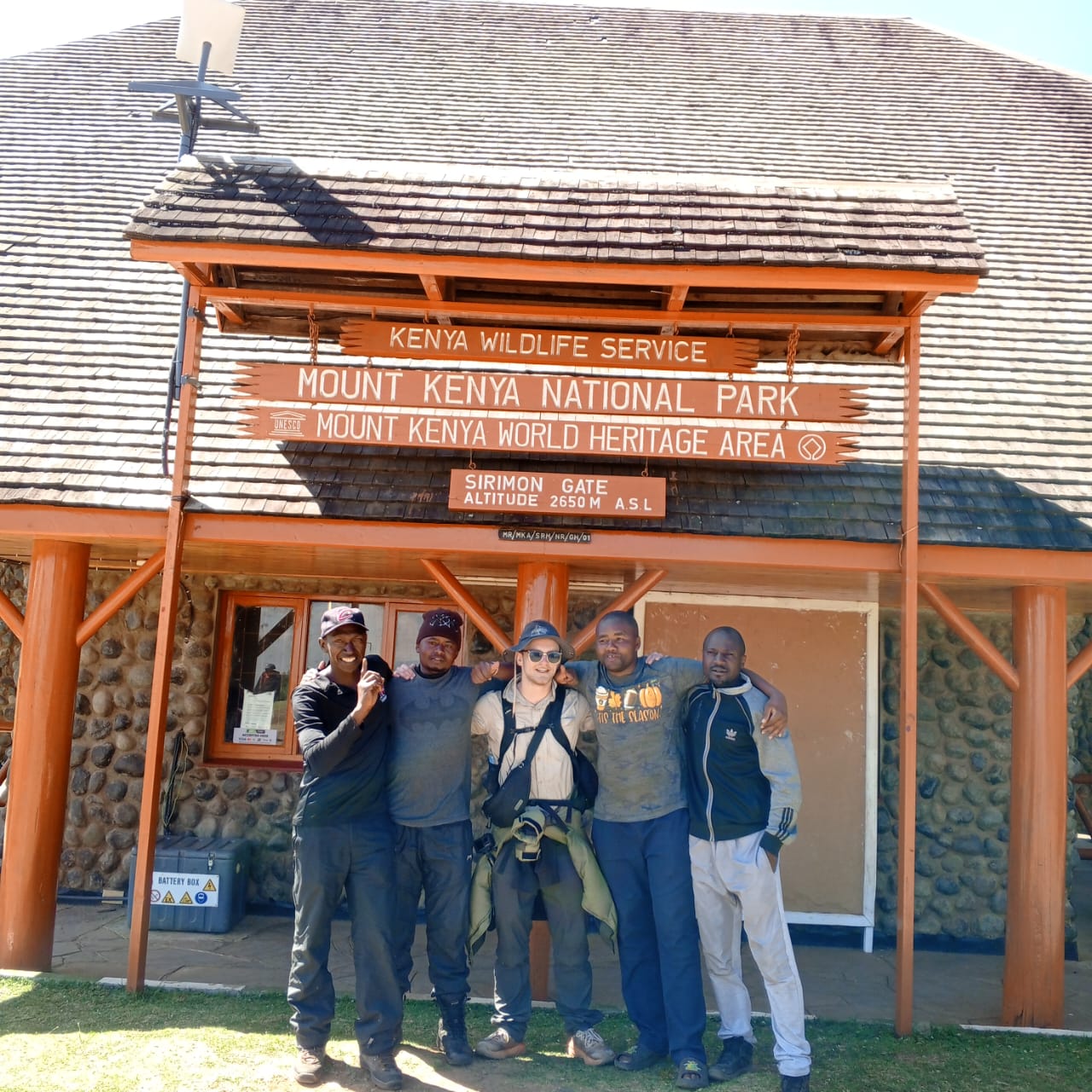 Hiking at Mk Kenya
