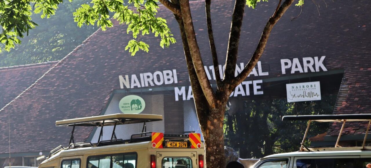 taking pictures while waiting to pay the-New-Kws-Park-Entry-fees
