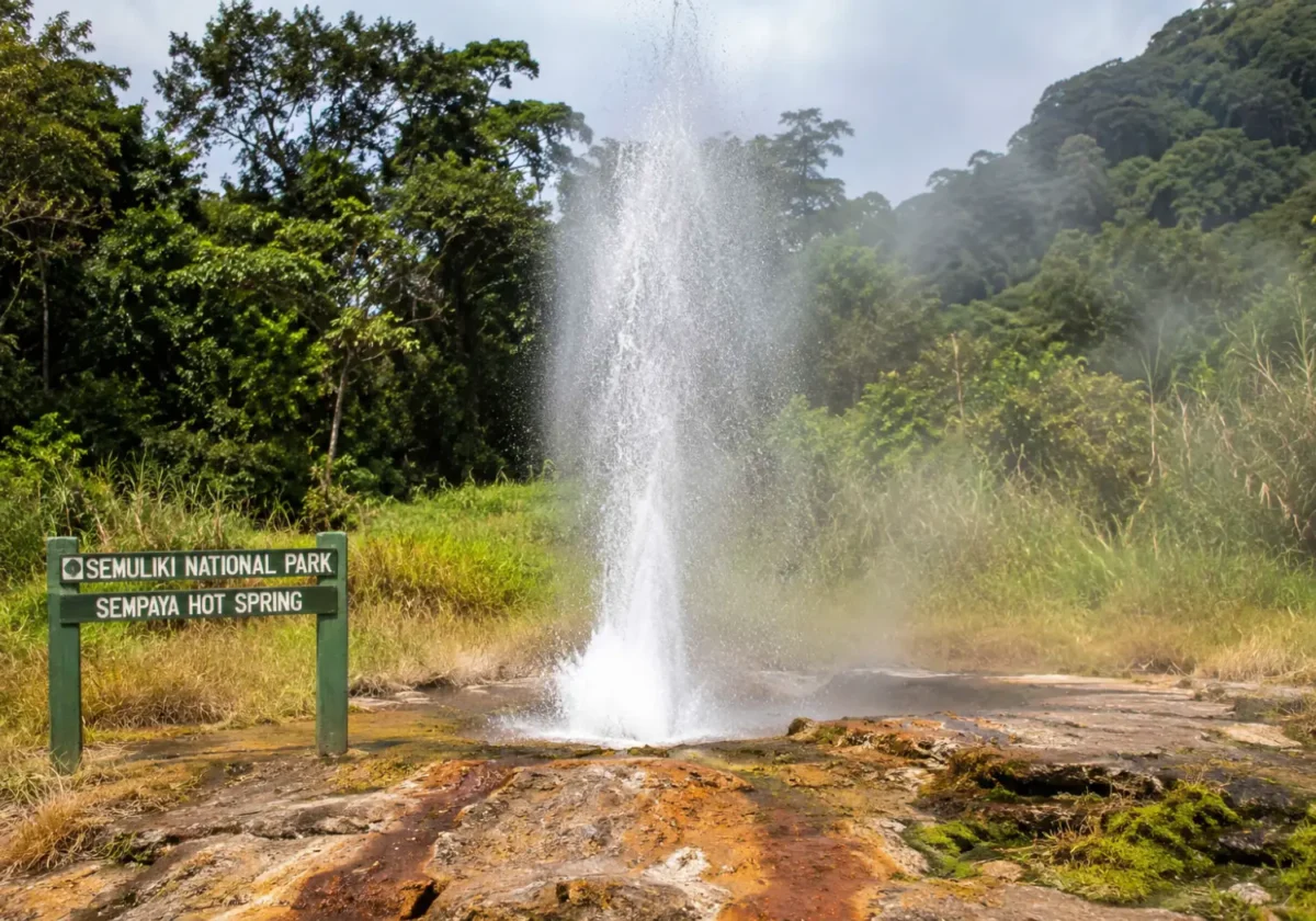 Explore Uganda (14) A hotspring at Semuliki National Park
