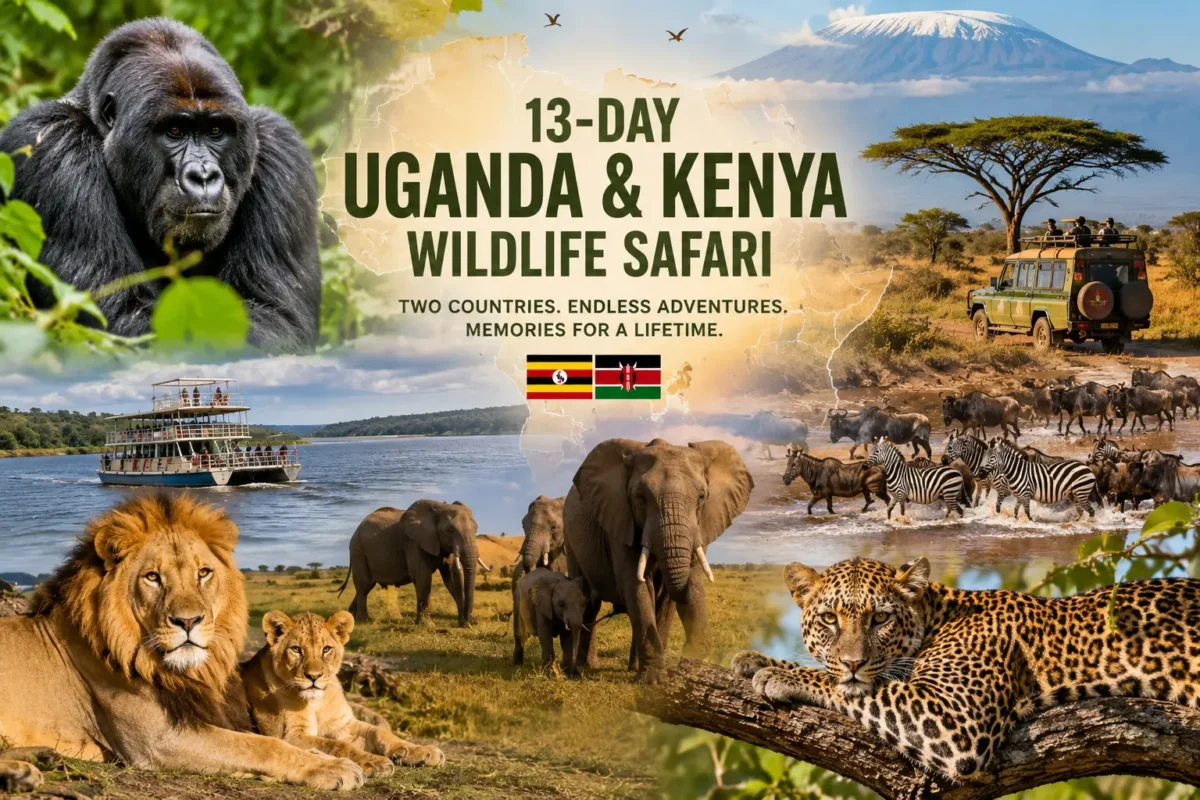 13-Day Uganda and Kenya Wildlife Safari