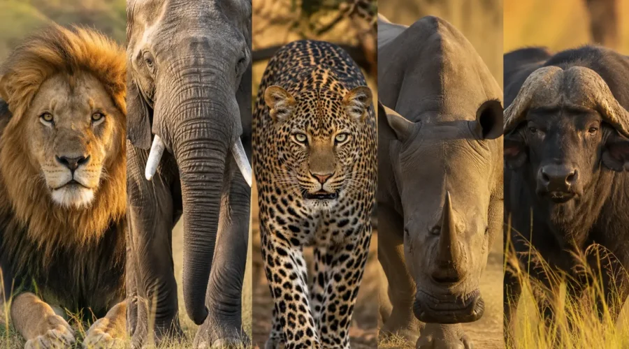 Big Five Animals in Kenya